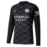 Camisolas de futebol Manchester City Guarda Redes Equipamento Principal 2020/21 Manga Comprida